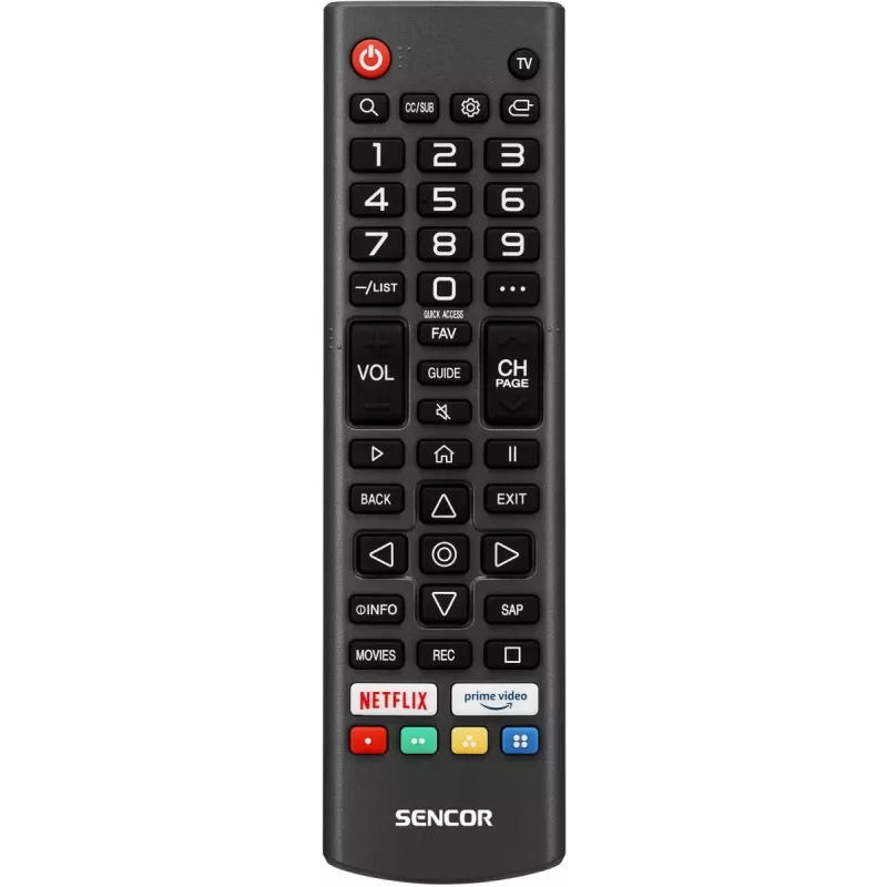 LED SMART TV SENCOR SLE 32S803B 32 coliai webOS HD 1366×768, HDR10, Wi‑Fi, Bluetooth, DVB‑T/T2/C/S/S2, 3×HDMI, 2×USB