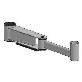 Monitorio alkūninis laikiklis ergonomic solutions SP2 400mm juodas — reguliuojamas 400 mm siekis