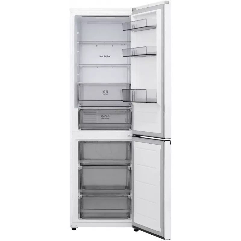 LG GBBSJ1CCSW šaldytuvas-šaldiklis, laisvai pastatomas, 333 L, baltas