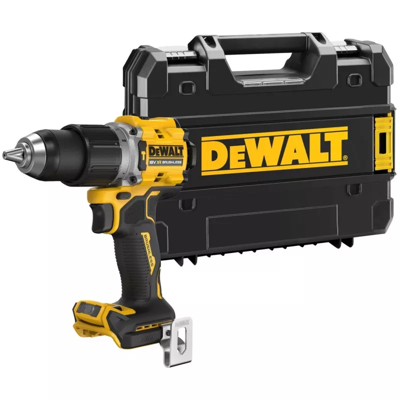 Pistolinis grąžtas DeWALT DCD805NT-XJ — 18 V bešepetėlis, 2000 aps/min, 90 N·m, 13 mm griebtuvas, 1,34 kg