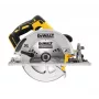 DEWALT 18V XR bešepetėlis 184 mm diskinis pjūklas su bėgių sistema