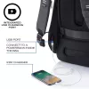 Antivagis kuprinė XDDESIGN Bobby Hero Small, 11,5 L, planšetei iki 12,9 col., PET/polietileno putos, juoda