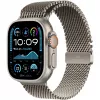 Apple Natural Titanium Milanese Loop 49 mm – S