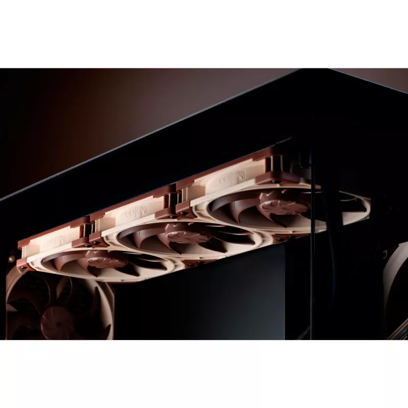 Noctua NF-A14x25 G2 PWM Sx2 PP 140mm dvigubas ventiliatorių rinkinys