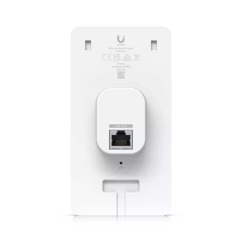 Ubiquiti UniFi Access Intercom Viewer UA-Intercom-Viewer-3 – 5" jutiklinis domofono monitorius su PoE, 3 vnt. rinkinys, 72 x 135 mm, balta spalva
