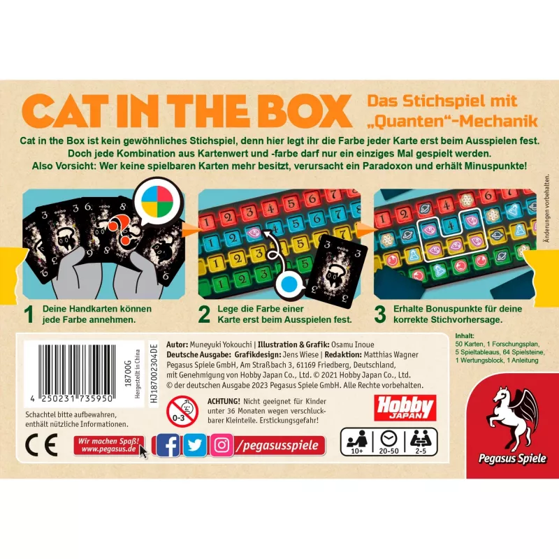 Stalo žaidimas Cat in the Box