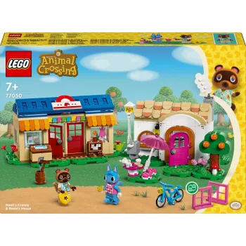 Konstruktorius LEGO 77050 Animal Crossing Nook's Shop Sophie's House rinkinys – modulinis žaidimų rinkinys