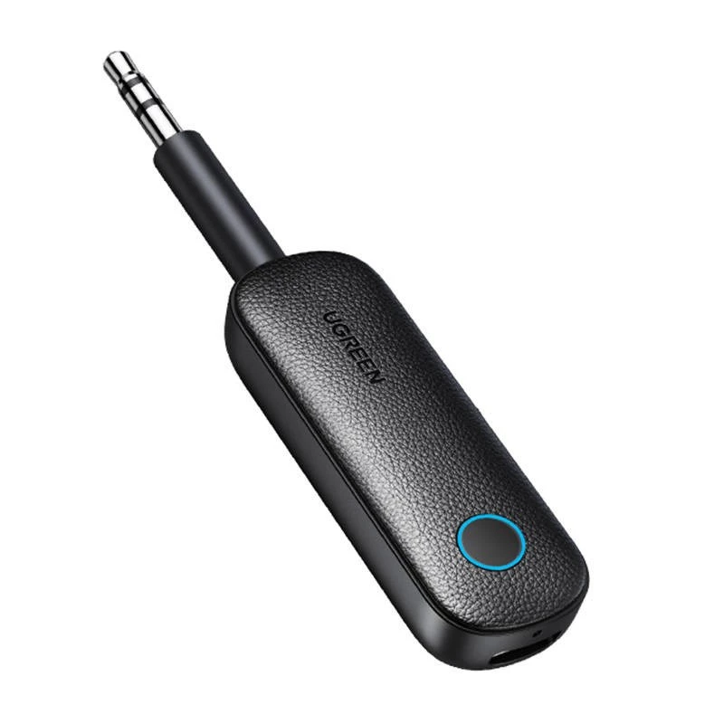 Bluetooth imtuvas / siųstuvas UGREEN CM403 — 3,5 mm lizdas, Bluetooth 5.0, 145 mAh baterija, juoda