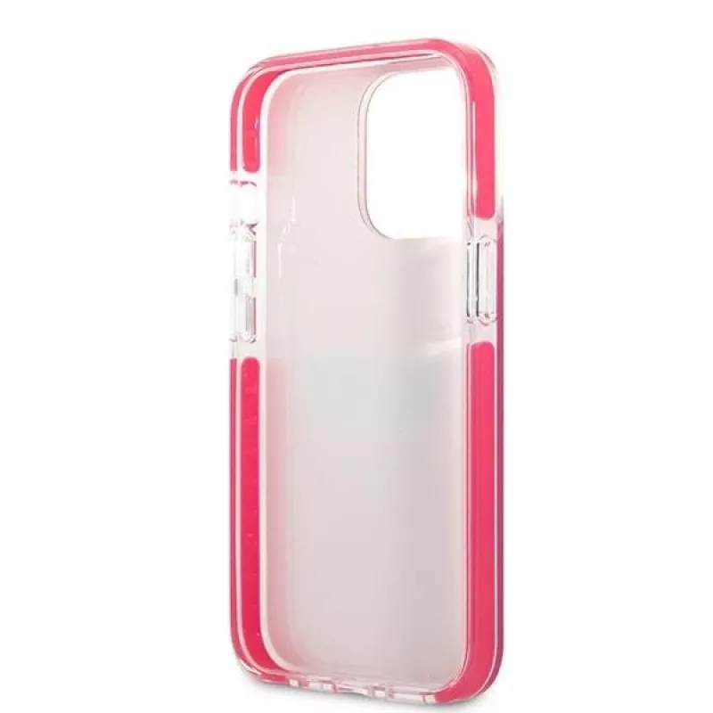 Karl Lagerfeld KLHCP13XTPECPI kietas dėklas iPhone 13 Pro Max 6,7 inch Fuchsia/FUSCHIA Choupette Head