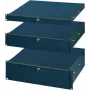 SCHROFF 19DRAWER 2U RAL7021 - Lentynėlis 19 colių stelažui