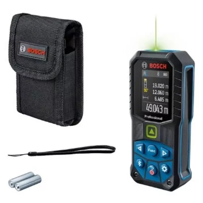 Bosch GLM 50-27 CG Professional lazerinis atstumo matuoklis juodas, mėlynas 50 m