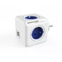 Allocacoc PowerCube Original USB (E) 4 AC lizdų maitinimo blokas Mėlyna, Balta