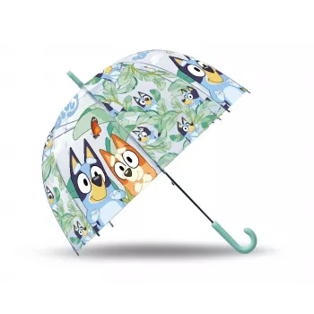Vaikiškas kompaktiškas automatinis skėtis Umbrella Kids Euroswan Bluey