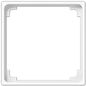 Jung A 590 Z WW rėmelis jungikliui baltas, termoplastikas, 50×50 mm