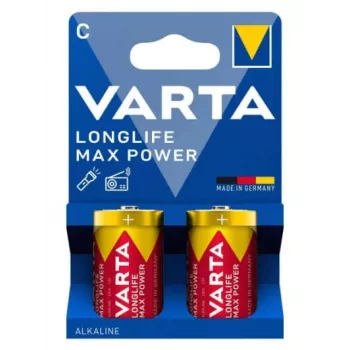 Baterija Varta 4714 LONGLIFE Max Power Baby C 1,5V – vienkartinis šarminis elementas