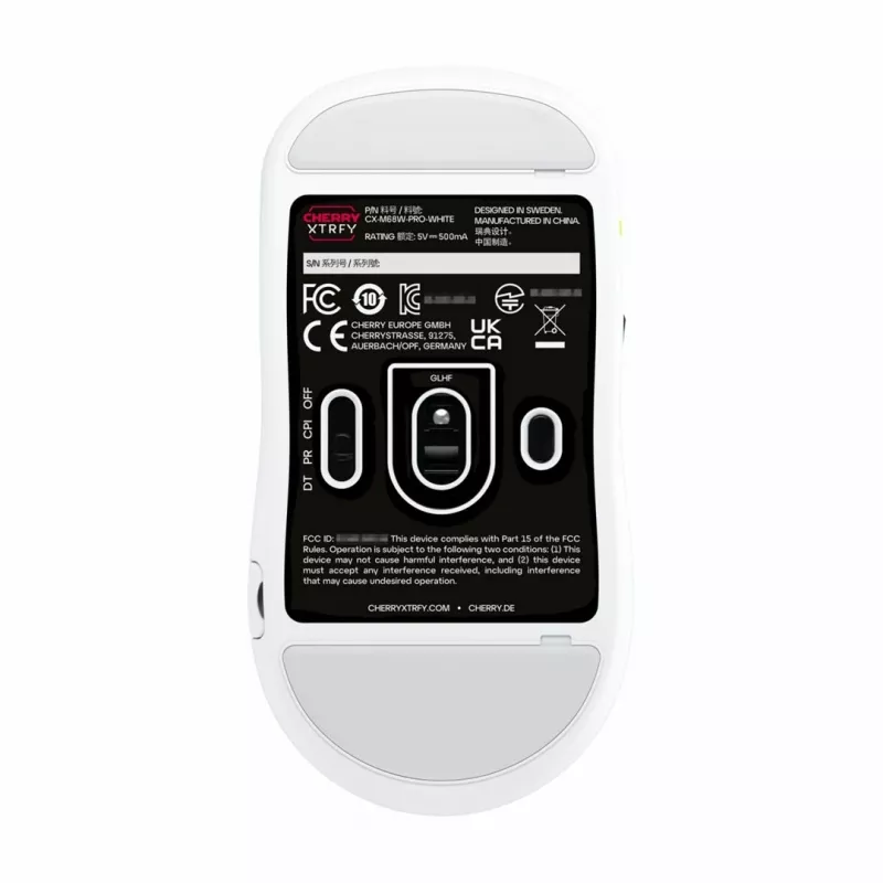 CHERRY XTRFY M68 Pro Wireless belaidė žaidimų pelė
