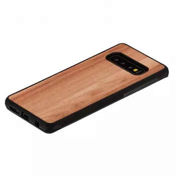 Dėklas Samsung Galaxy S10 man and wood cappuccino black, apsauginis plonas