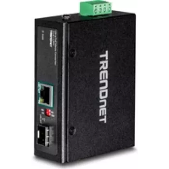 TRENDnet TI-UF11SFP – Gigabitinis medijos keitiklis, RJ-45 / SFP, iki 40 km