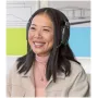 LOGITECH Zone Vibe Wireless ausinės – viršugalvinės, Bluetooth, belaidės, triukšmo izoliacija, grafito spalva, sertifikuotos Microsoft Teams (981-001441)