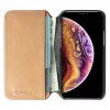 Dėklas-piniginė Krusell Sunne, Apple iPhone 11 Pro Max, vintage nude, odinis, su kortelių kišenėmis