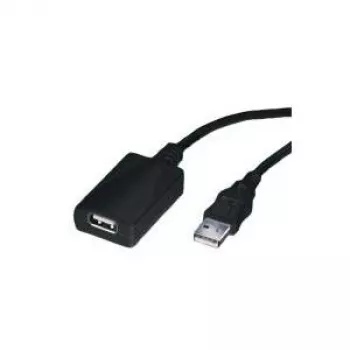 USB ilginimo kabelis ROLINE 5 m 1 prievadas juodas