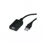 USB ilginimo kabelis ROLINE 5 m 1 prievadas juodas