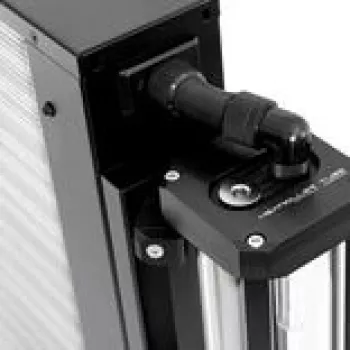 Vandens aušinimo adapteris Watercool MO-RA IV Heatkiller Tube Adapter – juodas