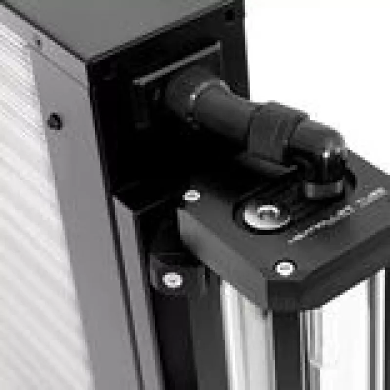 Vandens aušinimo adapteris Watercool MO-RA IV Heatkiller Tube Adapter – juodas