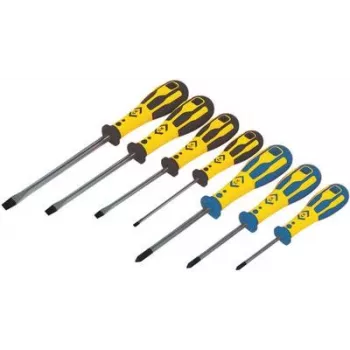 Atsuktuvų rinkinys c.k tools T49163D, 7 vnt., įvairių dydžių, rankinių įrankių rinkinys