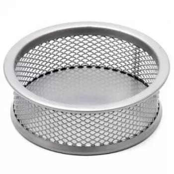 Dėžutės detalė Forpus, sidabrinė, perforuotas metalas 1005-011