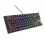 Žaidimų klaviatūra Genesis THOR 303 TKL RGB Outemu Peach kompaktiška tenkeyless mechaninė