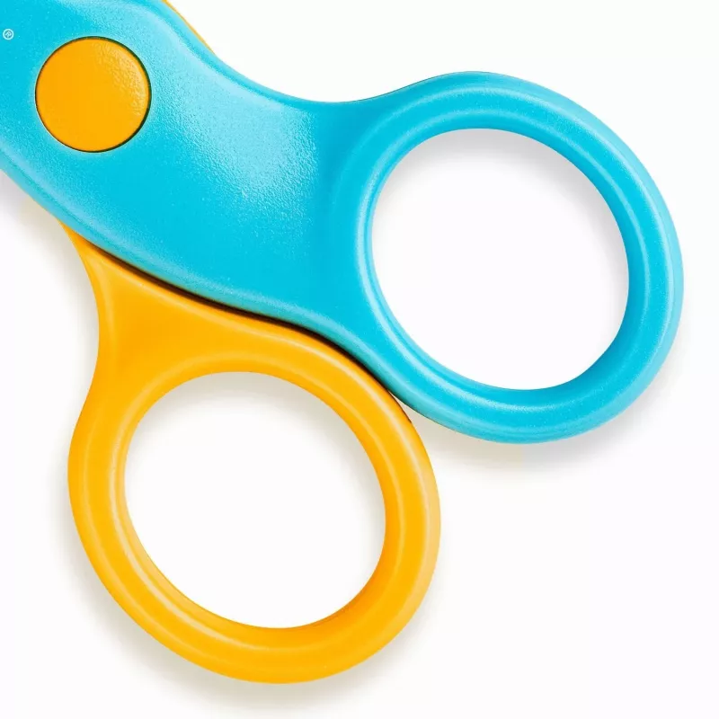 Žirklės Staedtler Noris Junior tiesaus pjovimo mėlynos geltonos 100 mm