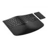 HP 960 ergonominė belaidė klaviatūra, pilno dydžio (100%), belaidė, RF Wireless + Bluetooth, membraninė, juoda