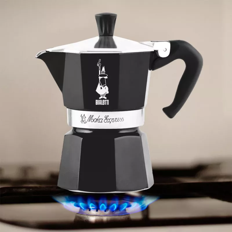 Bialetti 4951 Moka kavos virimo aparatas juodas
