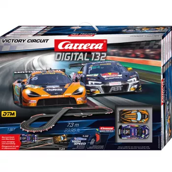 Lenktynių trasa CARRERA DIGITAL 132 Victory Circuit, plečiamas skaitmeninis 1:32 išdėstymas