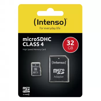Intenso Micro SDHC 32GB C4/3403480 atminties kortelė