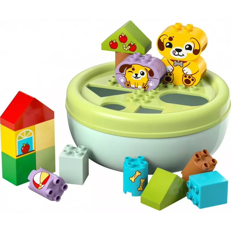 Konstrukcinis žaislas LEGO DUPLO Formų rūšiuotojas Šuniuko namelis 10441, 17 dalių, nuo 1½ iki 5 metų