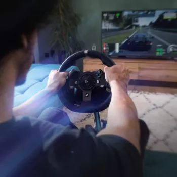 Logitech G920 Driving Force lenktyninis vairas, skirtas Xbox One ir PC (941-000124)