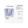 iMac 24 colių: M4 10/10, 24 GB, 512 GB SSD - Sidabrinis