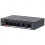 Dahua Technology SG4006P tinklo jungiklis Valdomas L2 Gigabit Ethernet (10/100/1000) Power over Ethernet (PoE) Juodas