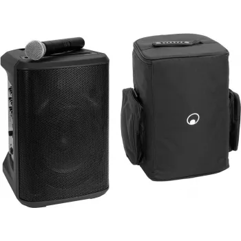 Nešiojamas PA garsiakalbis Omnitronic PORTY-8A 8 colių, 200 W, belaidis