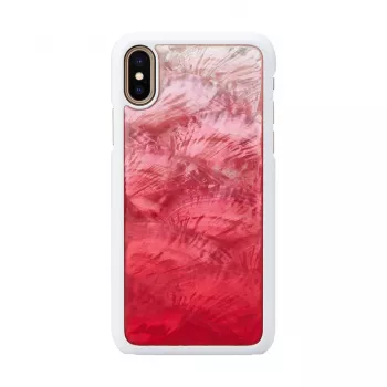 Telefono dėklas iKins, skirtas iPhone XS / iPhone X — Pink Lake White, apsauginis dangtelis