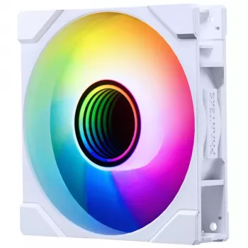 Phanteks M25 Gen2 120mm PWM ARGB Reverse Blade Ventiliatorius - Baltas