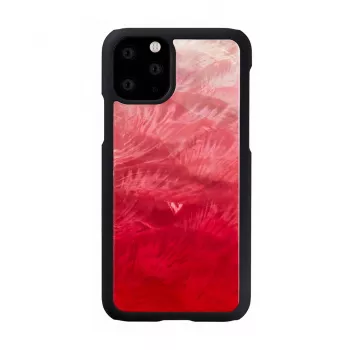 Mobiliojo telefono dėklas iKins, skirtas iPhone 11 Pro — rožinės lagūnos ir juodos spalvos dviejų spalvų apsauginis dėklas