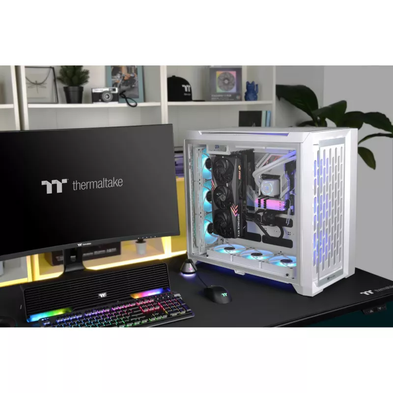 Korpusas CTE T750 Full Tower ARGB TG Snow