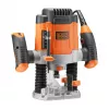Maršrutinis frezeris / trimeris Black & Decker KW1200EKA-QS – kompaktiškas frezeris su reguliuojamu gyliu
