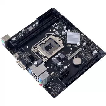 Motininė plokštė BIOSTAR H81MHV3 3.0 – Micro ATX, LGA 1150, Intel H81, 2x DDR3 DIMM (max 16 GB), SATA II/III, Gigabit LAN, HDMI, VGA