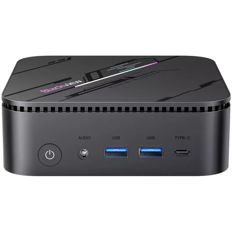 Mini PC Blackview MP100 Pro I5-12450H 16GB 1TB W11 PRO Juodas