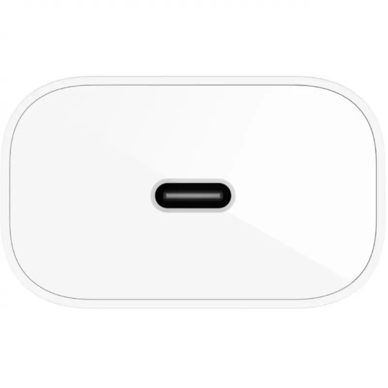 Belkin WCA004vfWH belaidis greitojo įkrovimo adapteris išmaniesiems telefonams ir planšetiniams kompiuteriams, baltas