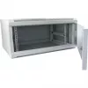 Sieninis tinklo spintos korpusas ALLNET ALL-SMC6412GRAU 12U, 50 kg, pilkas, su rakinamu dangčiu